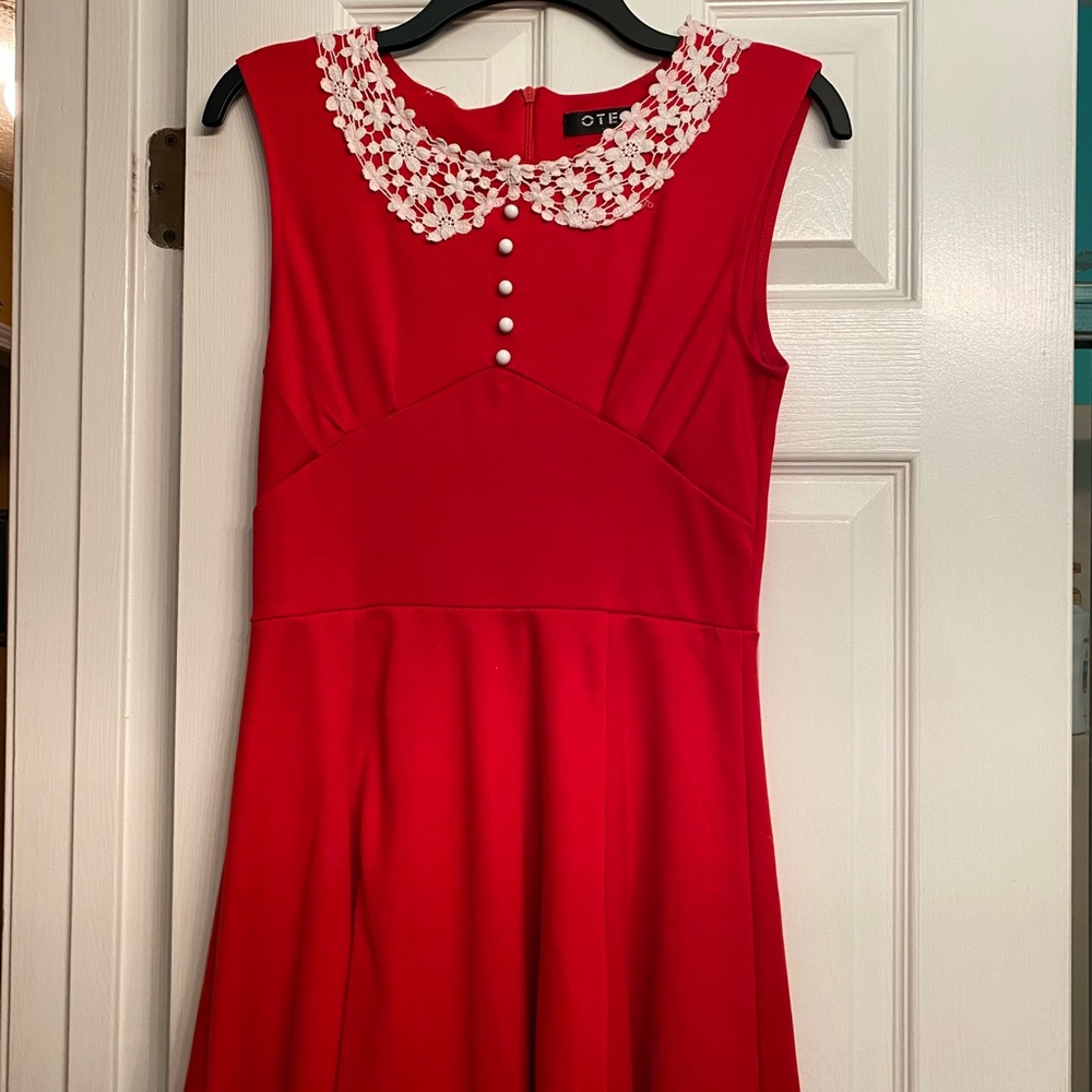 Red dress